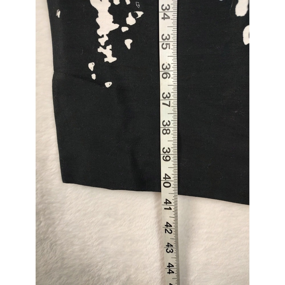 Tribal Womens Black White Abstract Splatter Sheath Dress Sleeveless Size 10 NWT - Picture 6 of 10